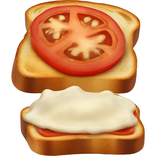 Tomato toast emoji