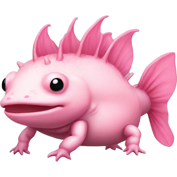 pinkest axolotl emoji