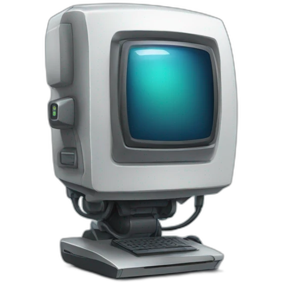 computer bot emoji