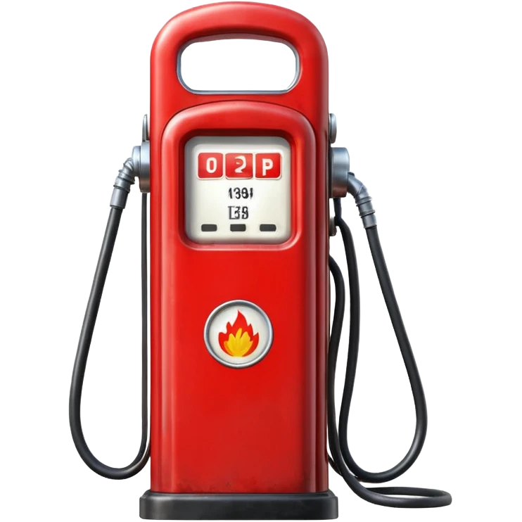 red petrol pump emoji  emoji
