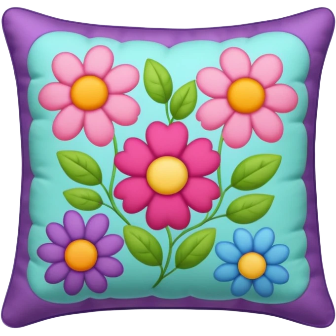 colorful pillow  emoji