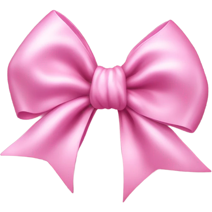 pink aesthetic bow emoji