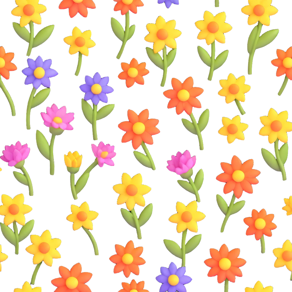 springtime flowers emoji