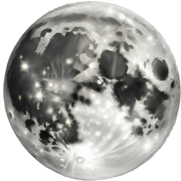 clear moon emoji