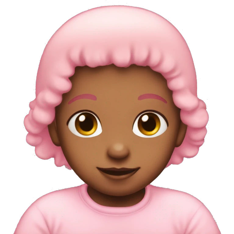 Baby pink heart emoji