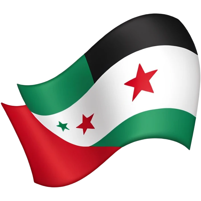 Syria new flag emoji