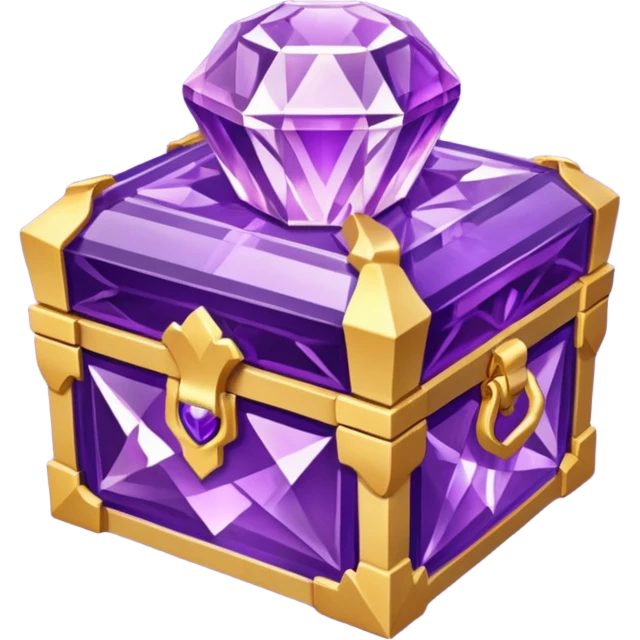 Amethyst chests Gift box emoji