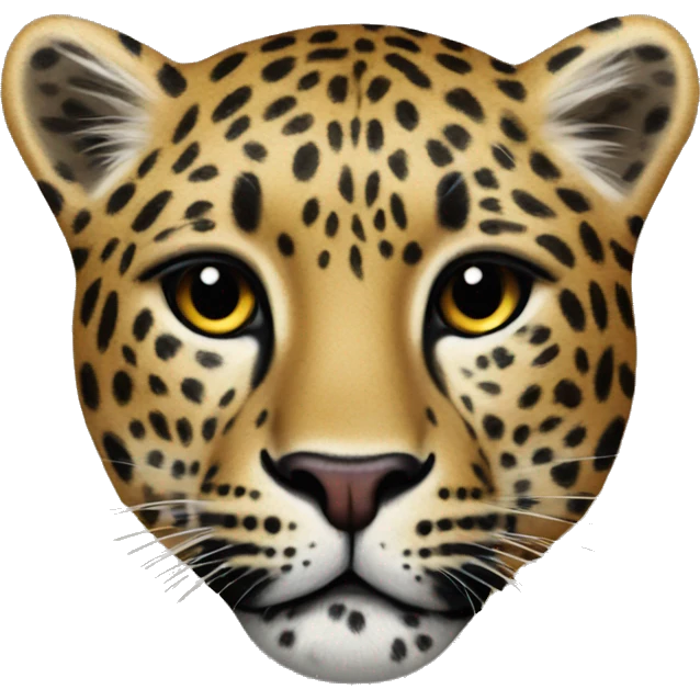 leopard print jewelry portrait emoji