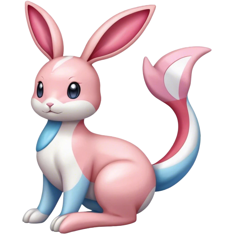 Milotic-Sylveon-Bunny-Pokémon full body emoji