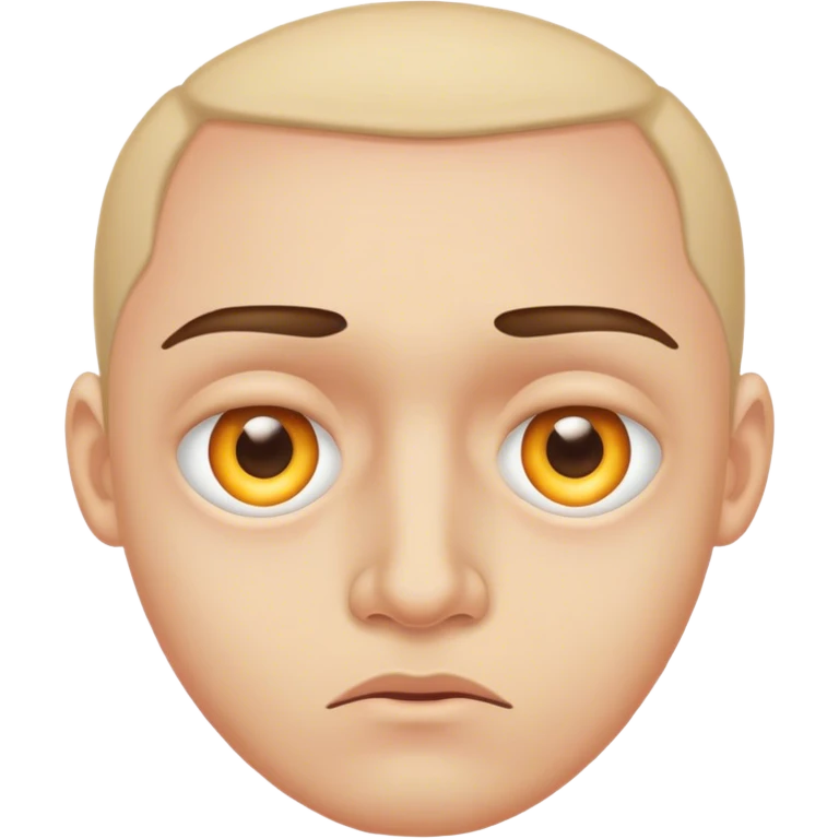 man with strabismus emoji