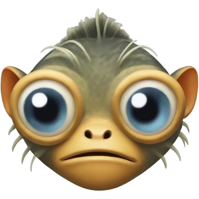 Fish monkey emoji