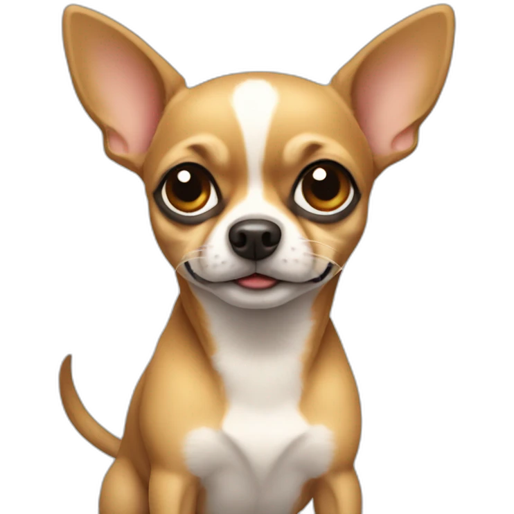 Chihuahua enfadado emoji