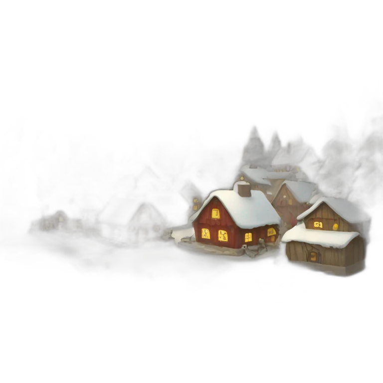 Village de Noël emoji