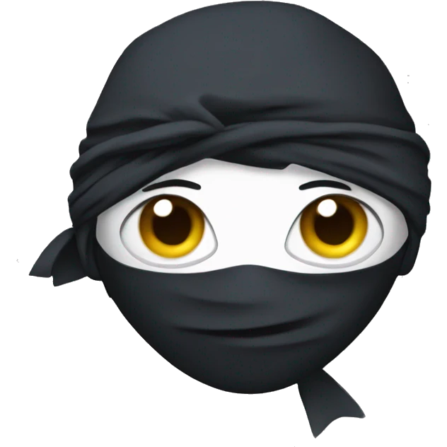 ninja con ojos de corazon emoji