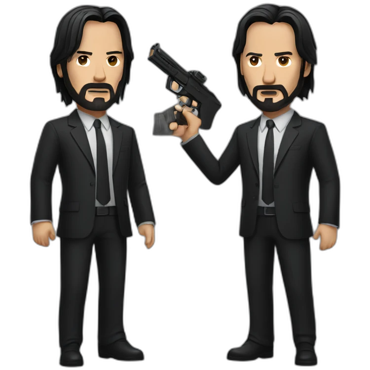 john wick twins emoji