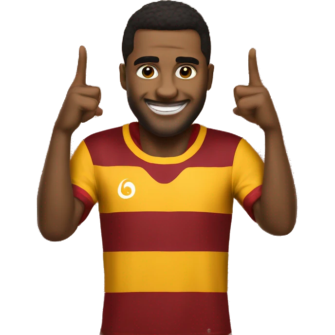 galatasaray fan in absolutely joy  emoji