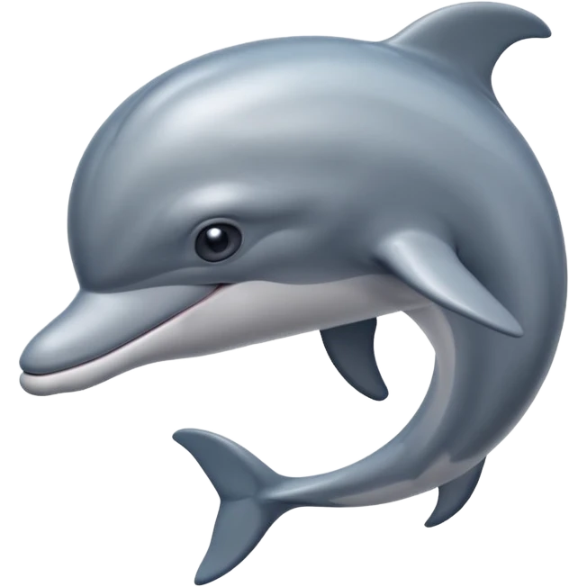 dolphin writer emoji