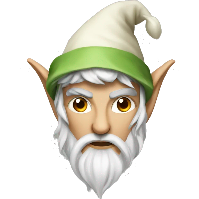 rogue male elf with bow emoji