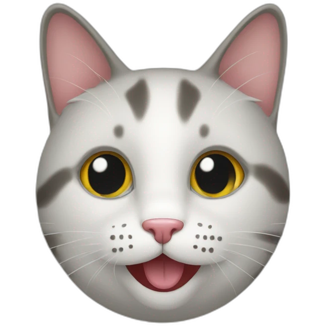 Un chat heureux emoji