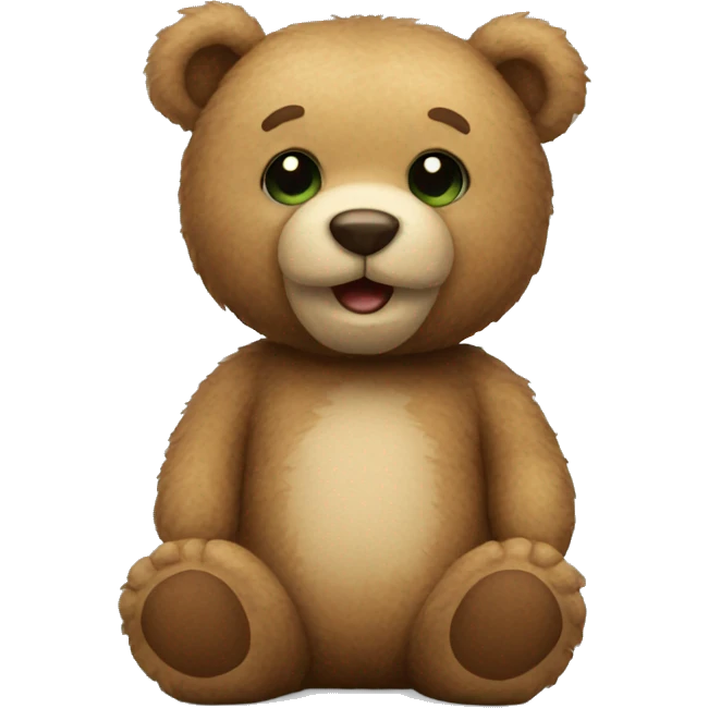Teddy bear emoji