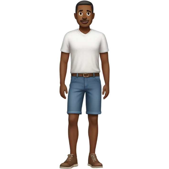 Texas man shorts emoji