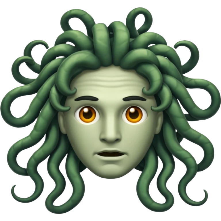 A male version of of Medusa emoji