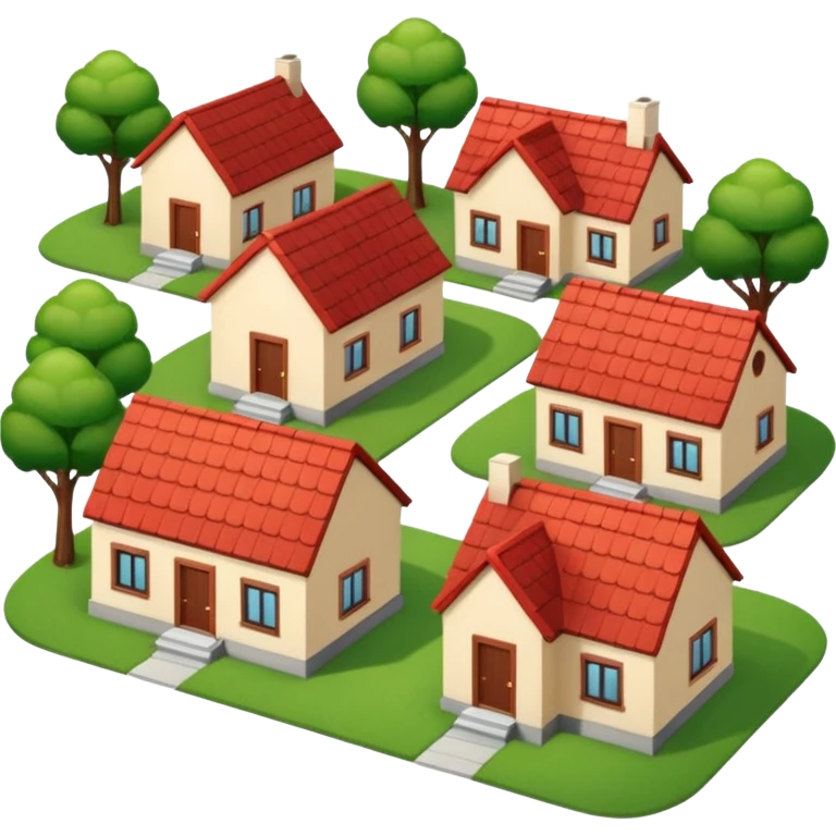 monton de 10 casas mpradas emoji