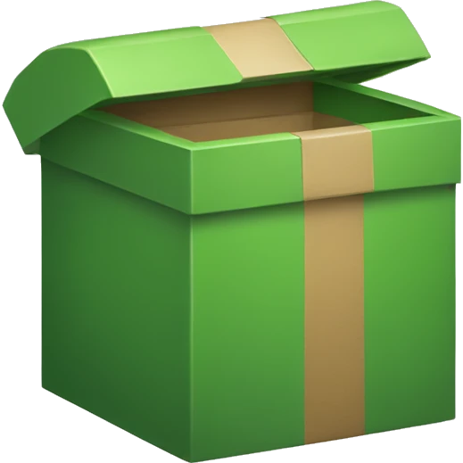 Green Git Box emoji