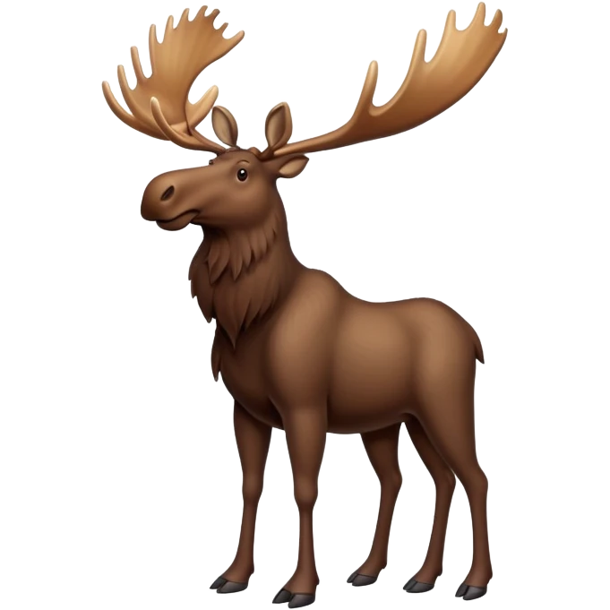 Moose (full body emoji