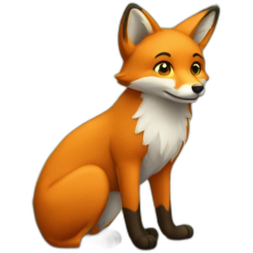 fox in tree school emoji