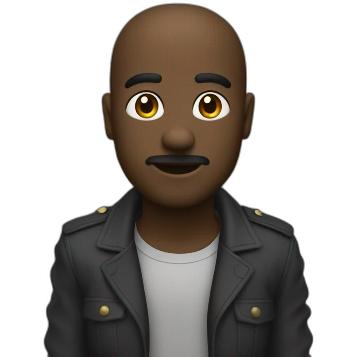 Un noir qui boit de leau emoji