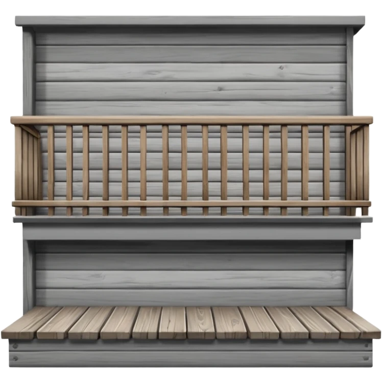 Wooden balcony emoji