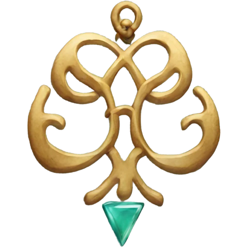 a talisman, similar to the one in from series emoji