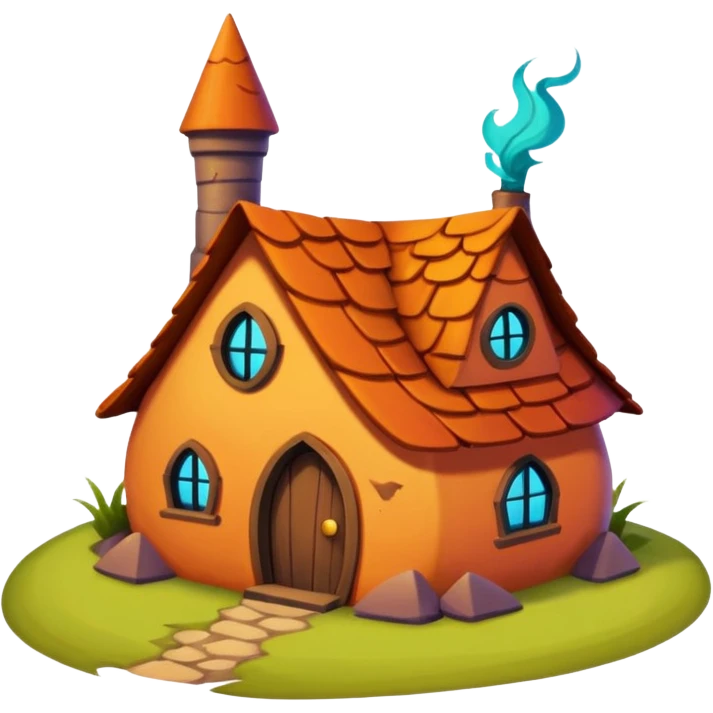 The Weasley’s Burrow Harry Potter style emoji