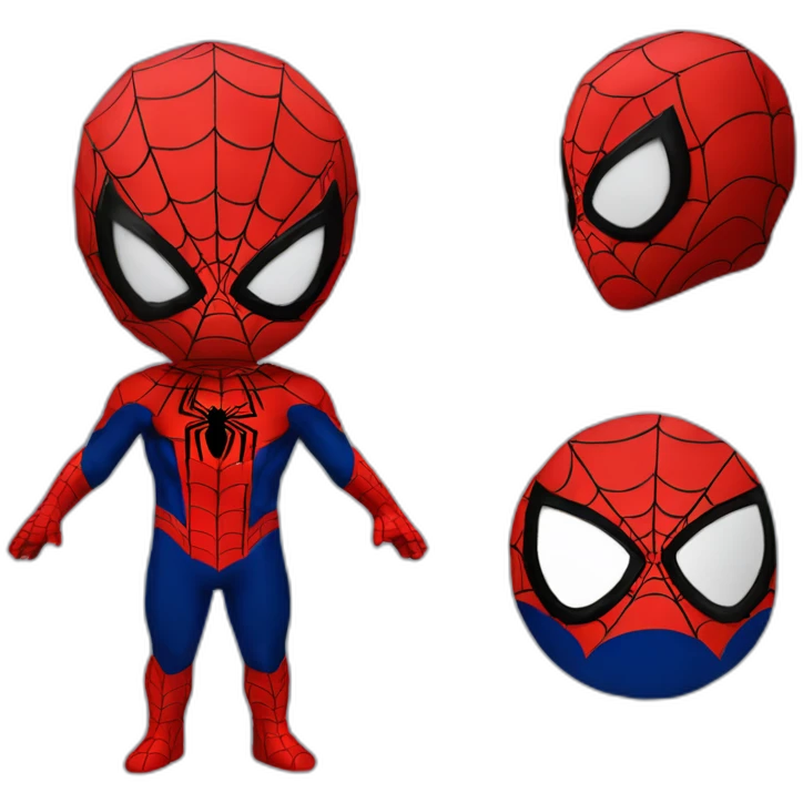 Kaneki ken as Spiderman emoji