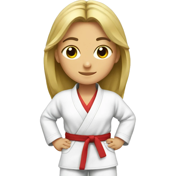 judo girl emoji