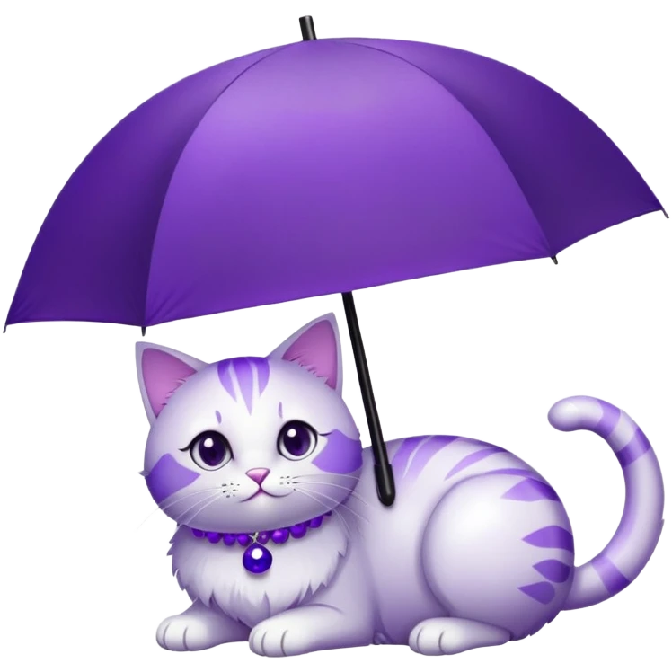 🍇🔮💜☂️😹 emoji