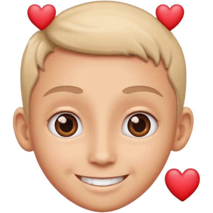 cara con ojos corazon emoji