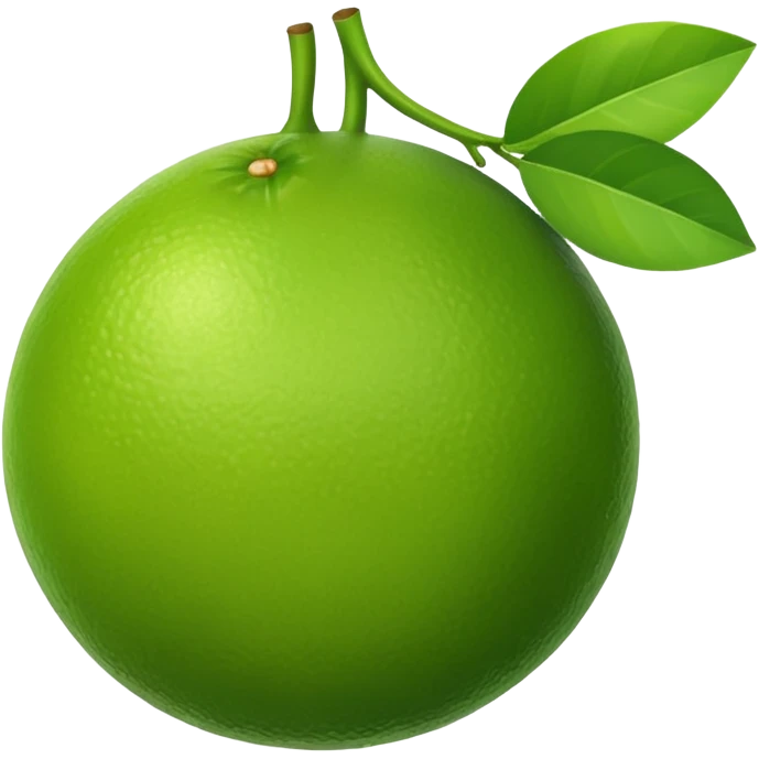 lime fruit emoji