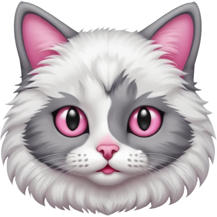 Cat with dark circle under eyes emoji