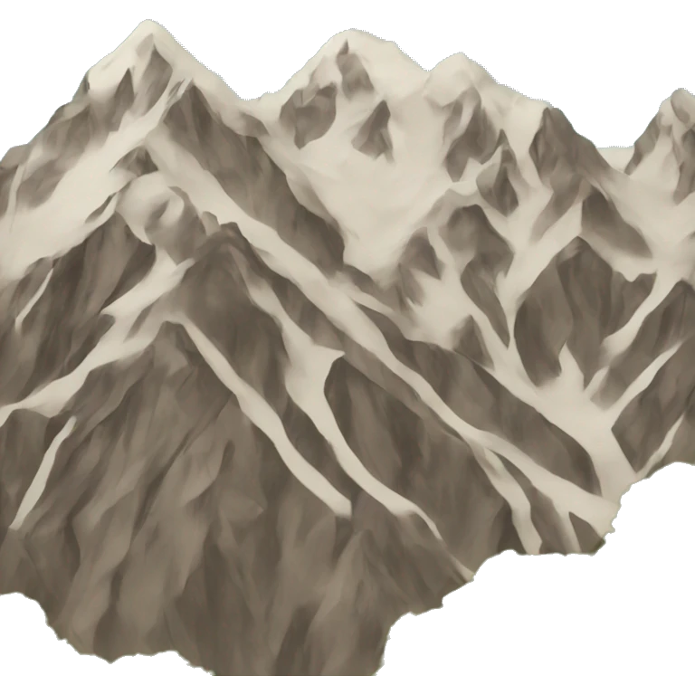 Mountains emoji