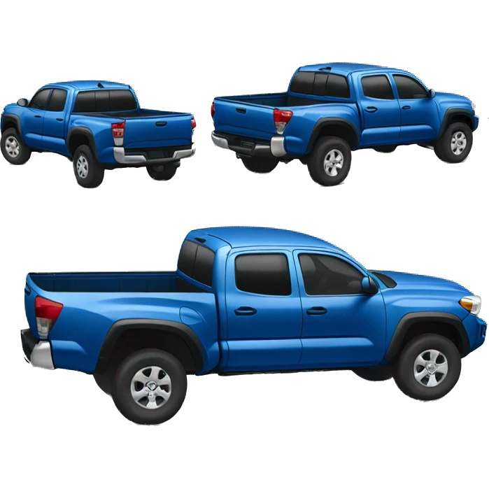 blue toyota tacoma emoji emoji