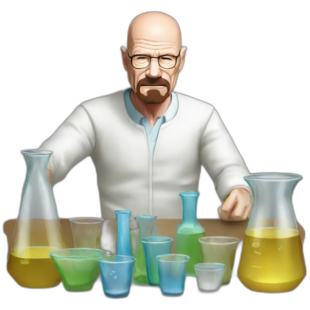 walter white making glass emoji