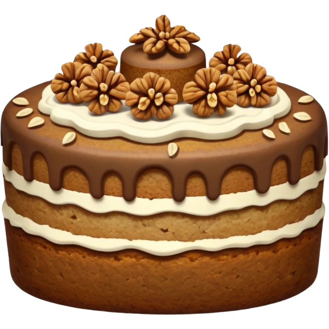 walnut cake emoji