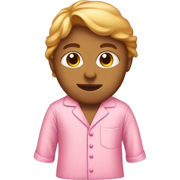 Pink pajamas emoji