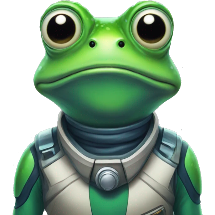 space frog emoji