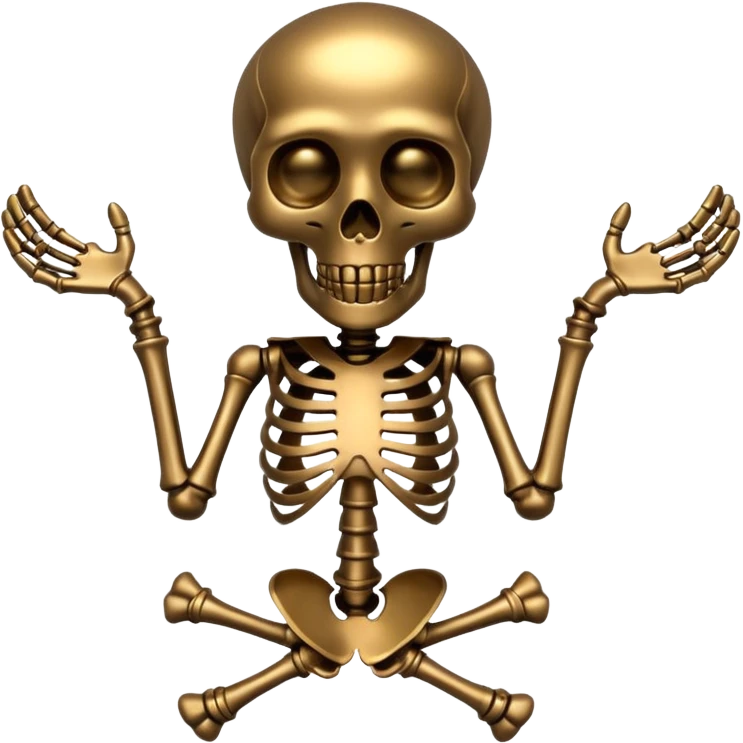 Wind-Up Skeleton emoji