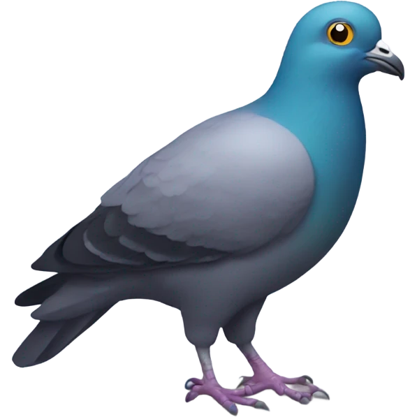 Disco pigeon  emoji