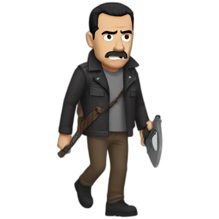 Negan walking dead emoji