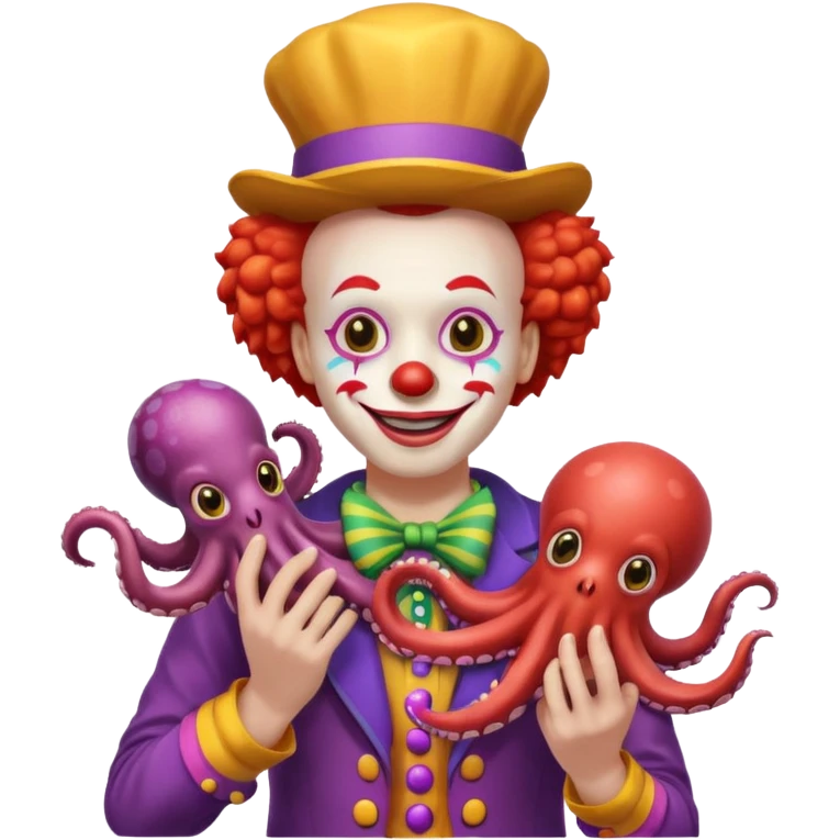 🐙🤡 emoji
